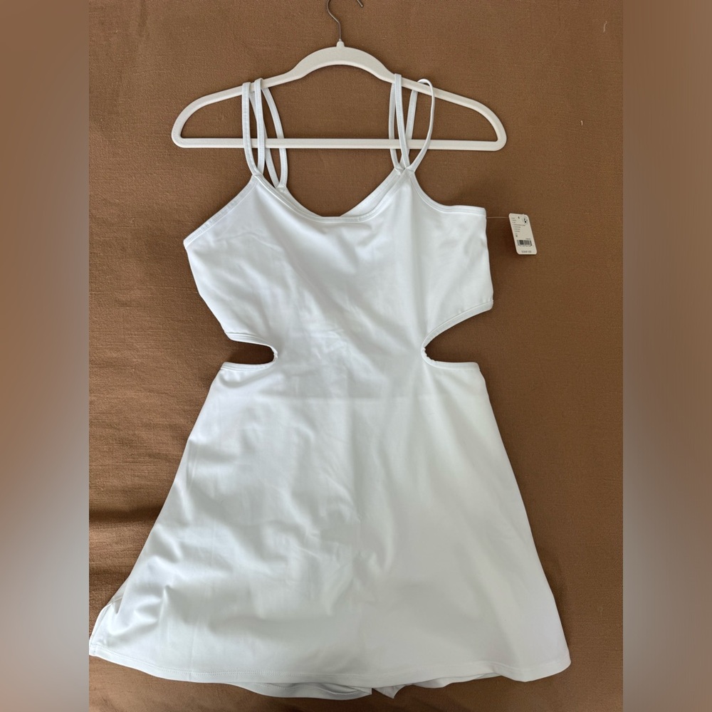 White Skort Dress